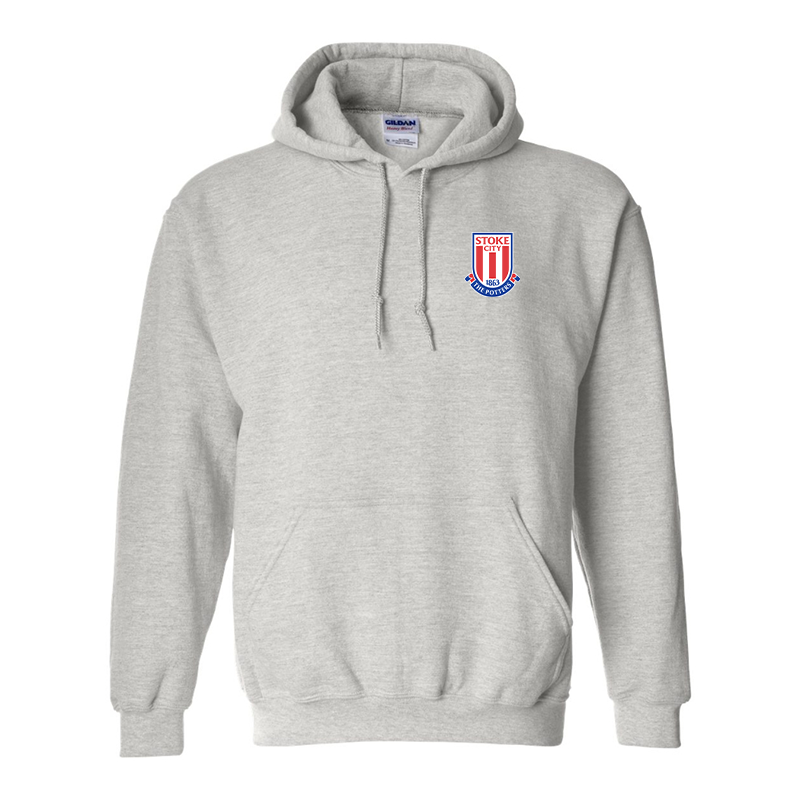 Men's Stoke City Soccer Gildan Heavy Blend Hooded Sweatshirt