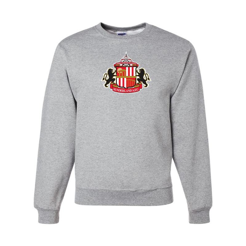 Men's Sunderland AFC Soccer JERZEES NuBlend Crewneck Sweatshirt