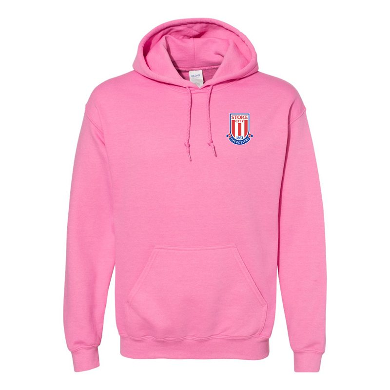 Men's Stoke City Soccer Gildan Heavy Blend Hooded Sweatshirt