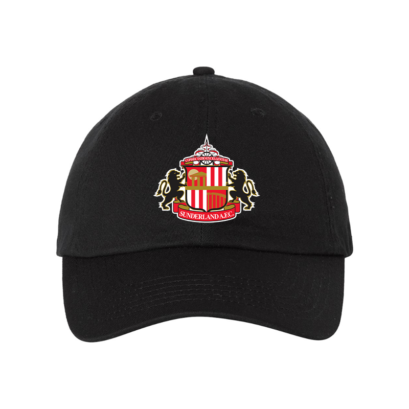 Sunderland AFC Soccer Valucap Adult Bio-Washed Classic Dad Hat