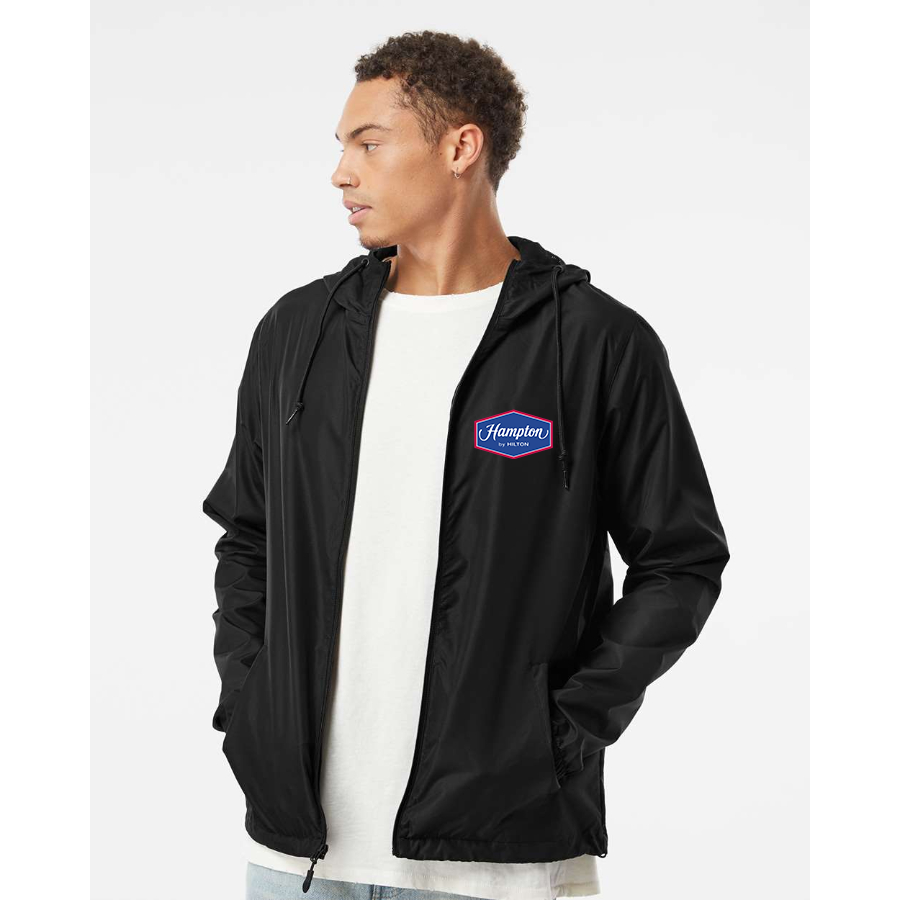 Men's Hampton by Hilton Independent Trading Co Lightweight Windbreaker Full-Zip Jacket