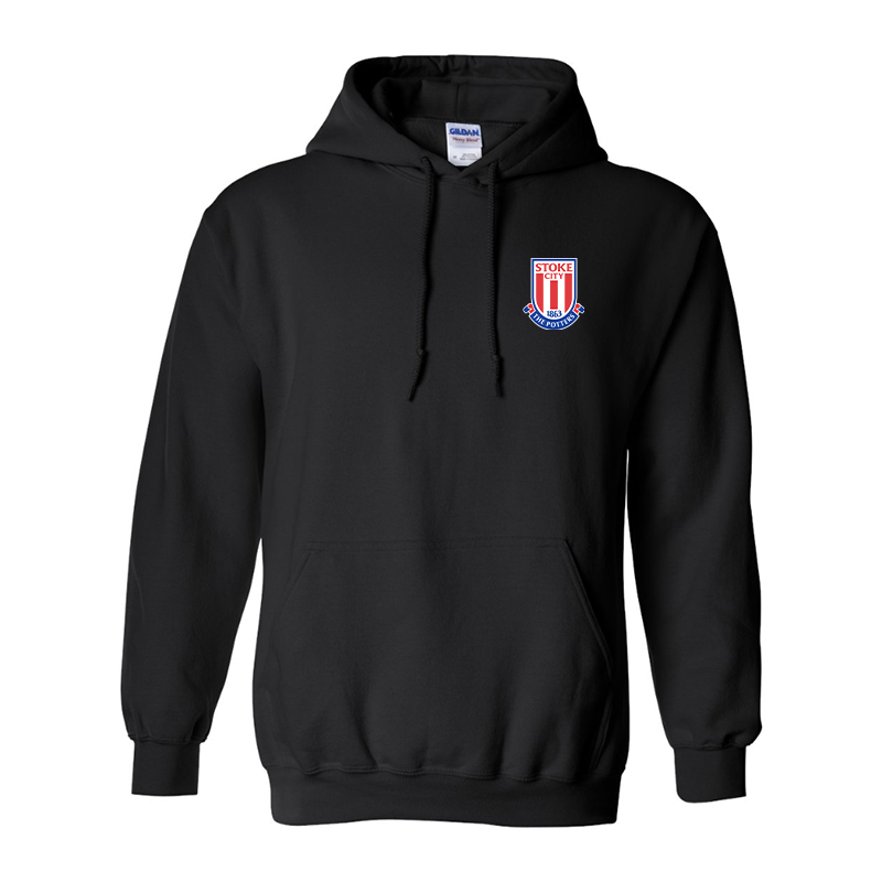 Men's Stoke City Soccer Gildan Heavy Blend Hooded Sweatshirt