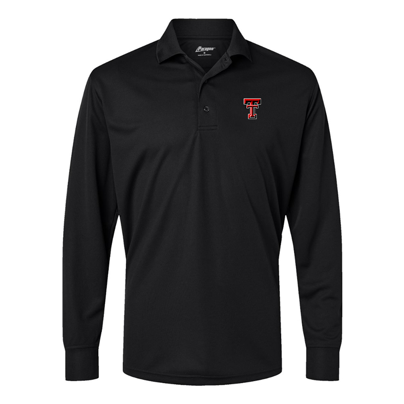 Men's Texas Tech Red Raiders Paragon Prescott Long Sleeve Polo