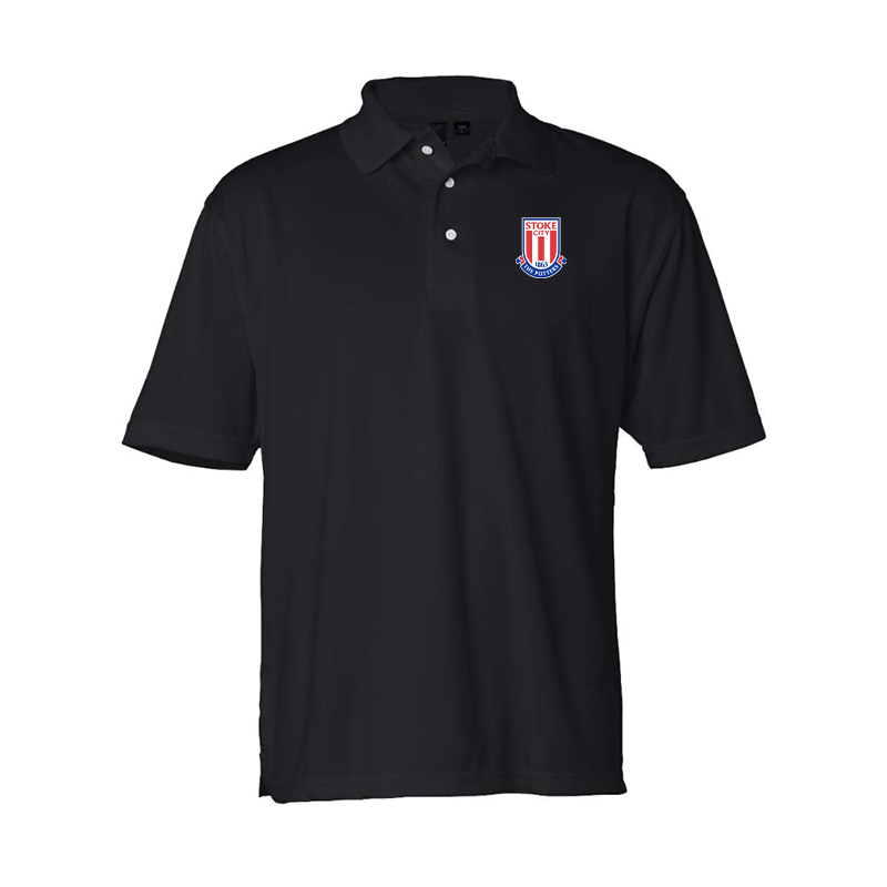 Men's Stoke City Soccer Sierra Pacific Moisture Free Mesh Polo
