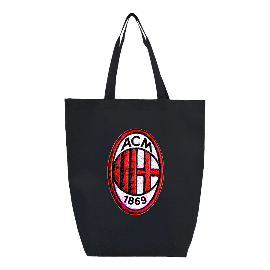 AC Milan Embroidered Q-Tees Non-Woven Gusset Bottom Tote