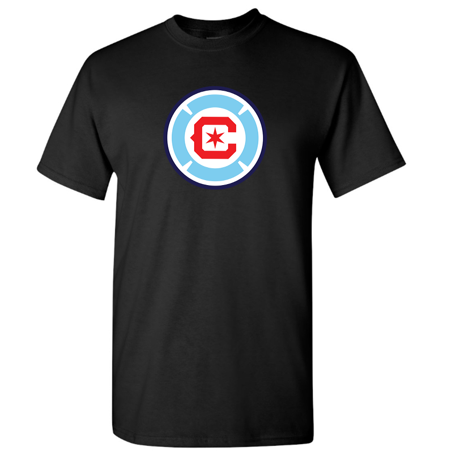 Men's Chicago fire Soccer Cotton T-Shirt