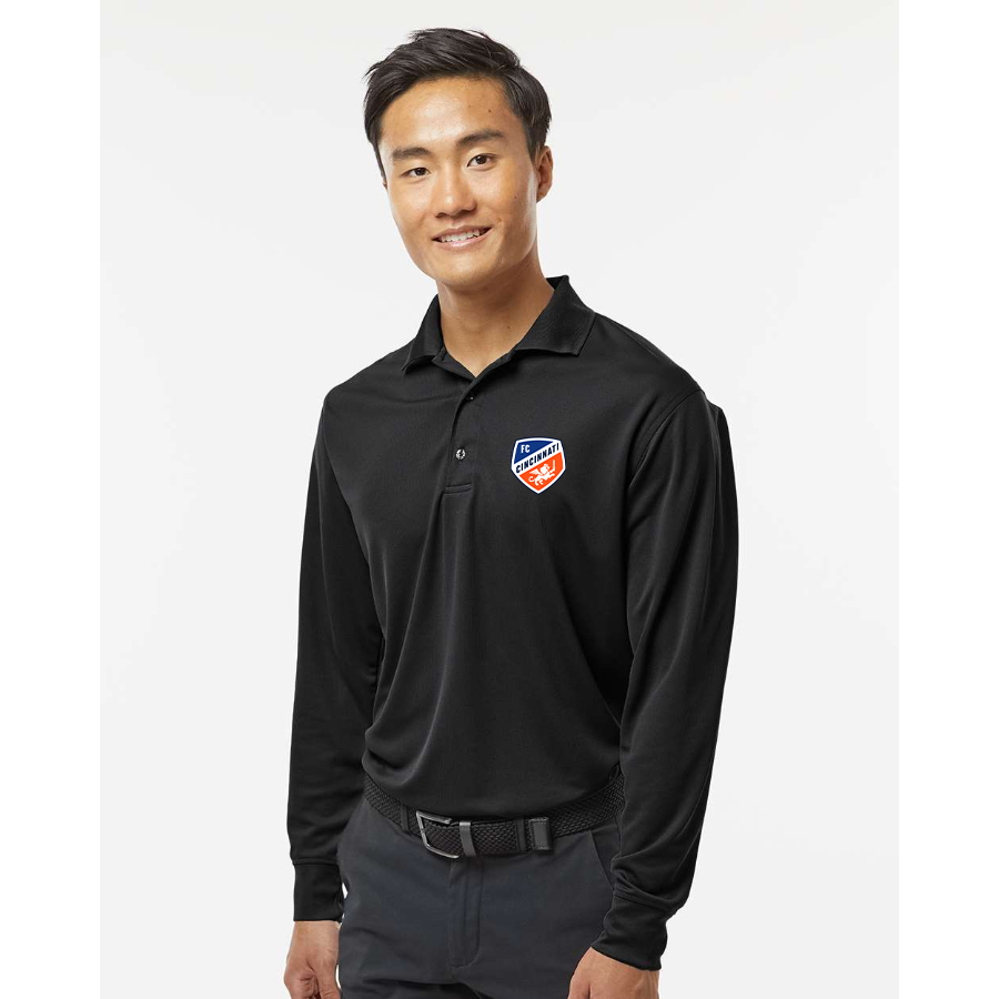 Men's FC Cincinnati Paragon Prescott Long Sleeve Polo