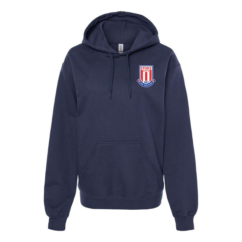 Men's Stoke City Soccer Softstyle Midweight Hooded Sweatshirt