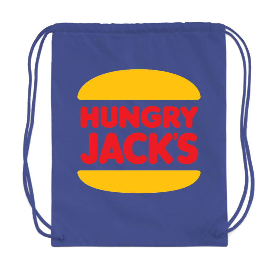 Hungry Jack_s Drawstring Bag