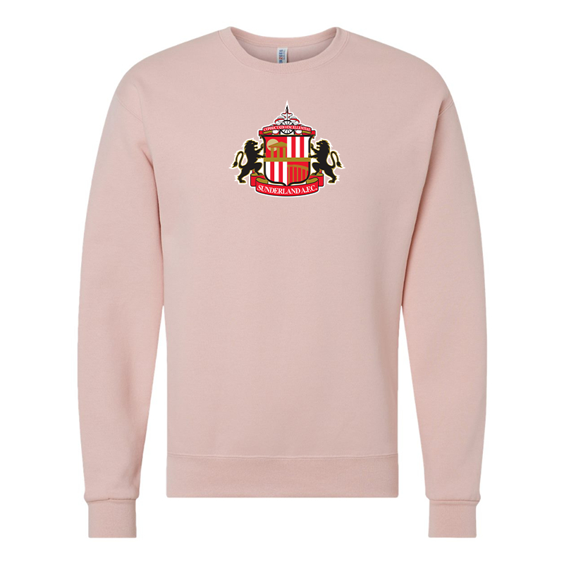 Men's Sunderland AFC Soccer JERZEES NuBlend Crewneck Sweatshirt