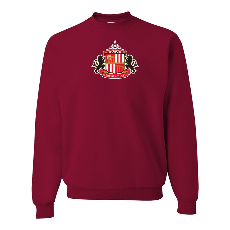 Men's Sunderland AFC Soccer JERZEES NuBlend Crewneck Sweatshirt