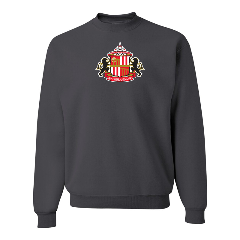 Men's Sunderland AFC Soccer JERZEES NuBlend Crewneck Sweatshirt
