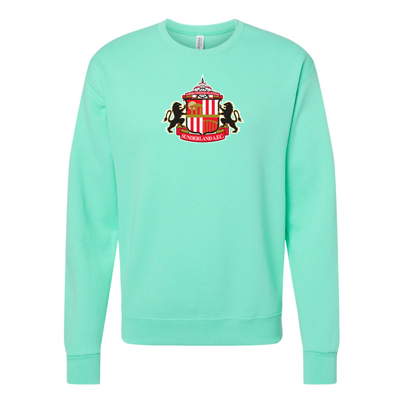Men's Sunderland AFC Soccer JERZEES NuBlend Crewneck Sweatshirt