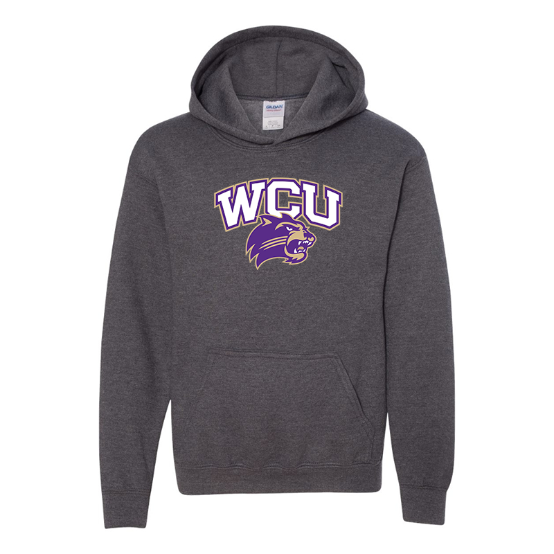 Youth Western Carolina CatamountsGildan Heavy Blend Hooded Sweatshirt