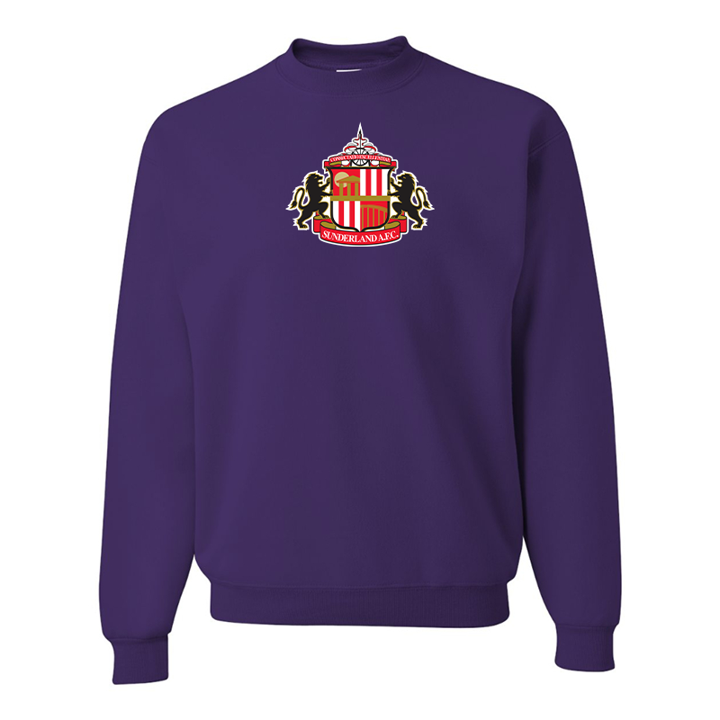 Men's Sunderland AFC Soccer JERZEES NuBlend Crewneck Sweatshirt