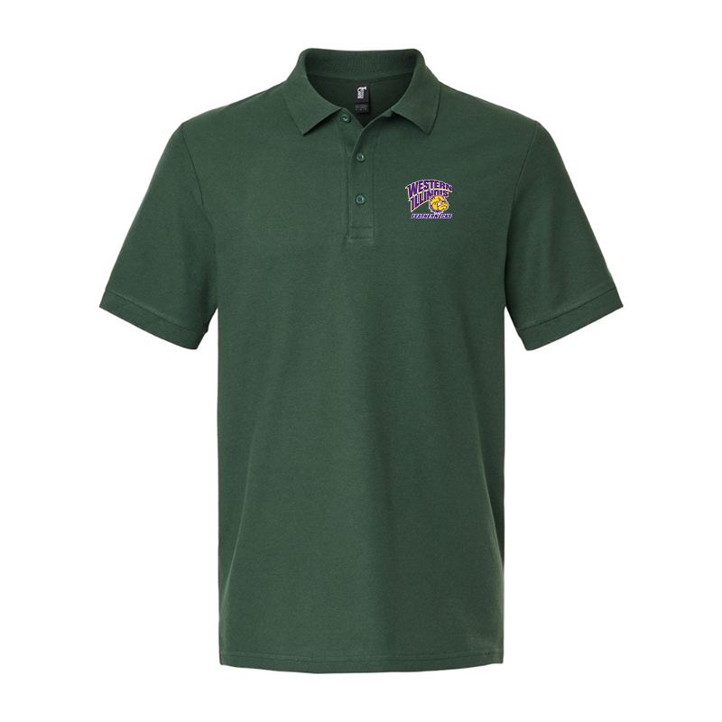 Men's Western Illinois Leathernecks Gildan Hammer Pique Polo