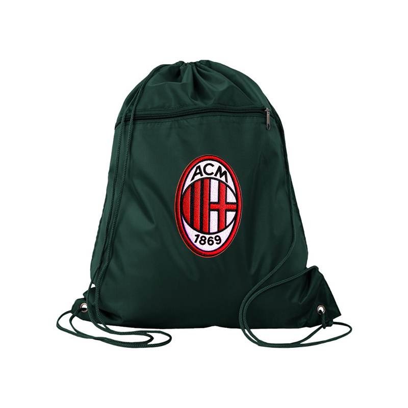 AC Milan Embroidered Q-Tees - Polyester Cinchpack