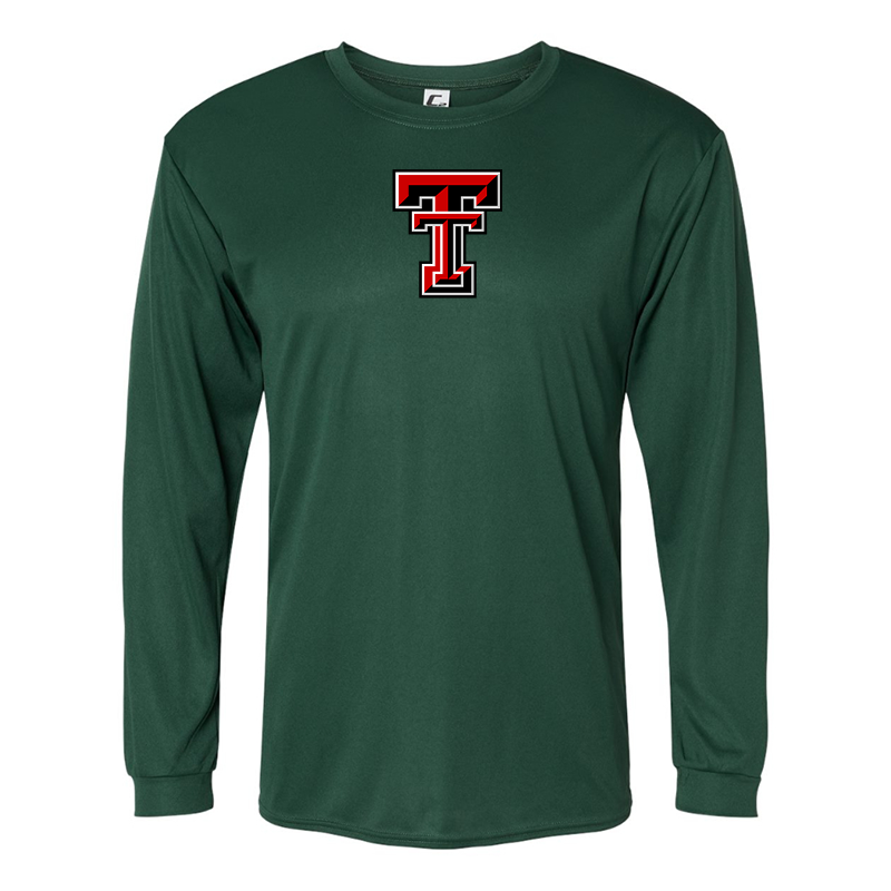 Men's Texas Tech Red Raiders Performance Long Sleeve T-Shirt