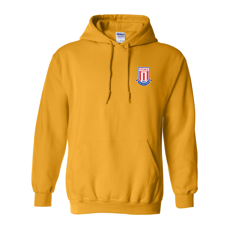 Men's Stoke City Soccer Gildan Heavy Blend Hooded Sweatshirt