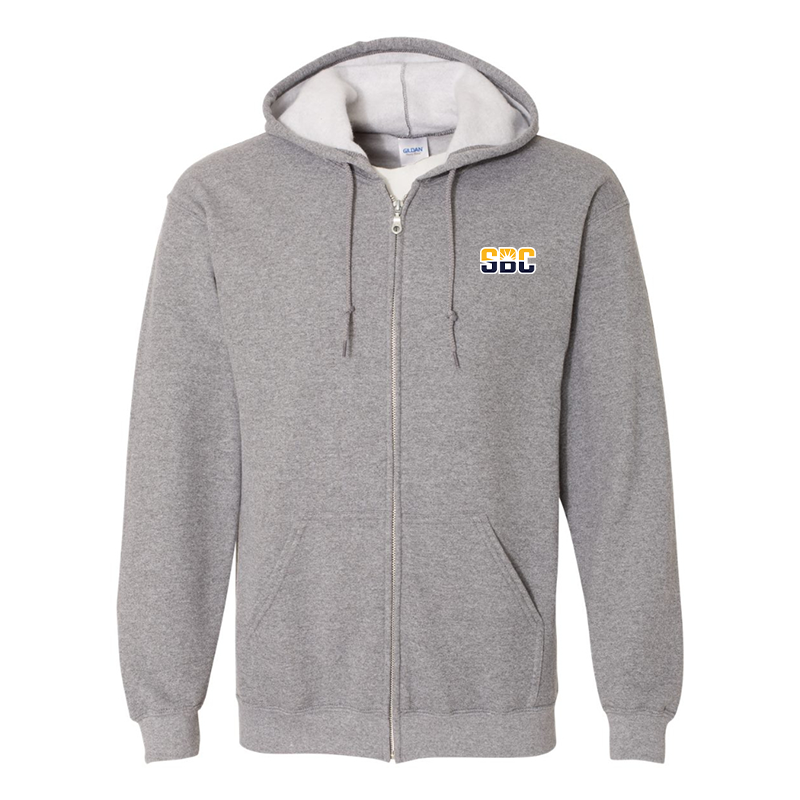 Men's Sun Belt Conference Gildan Heavy Blend Full Zip Hooded Sweatshirt