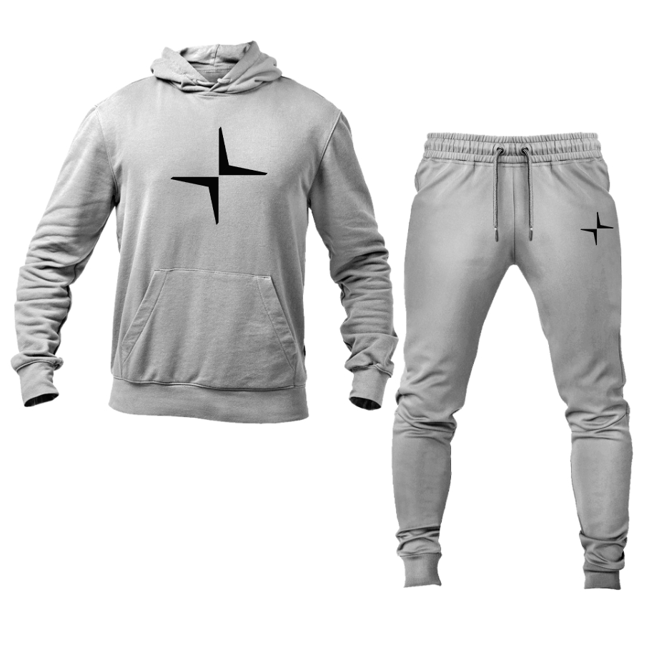 Men's Polestar Electric Car Hoodie Joggers Set