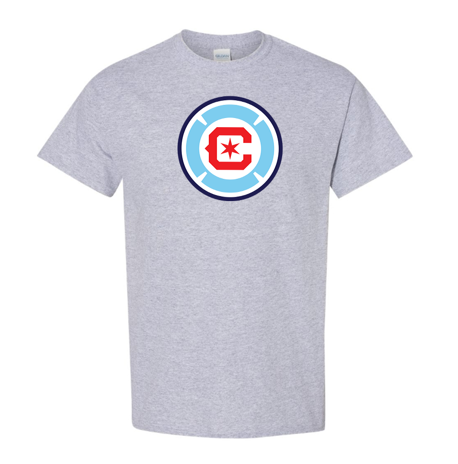 Men's Chicago fire Soccer Cotton T-Shirt