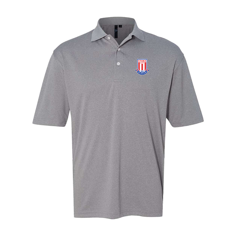 Men's Stoke City Soccer Sierra Pacific Moisture Free Mesh Polo