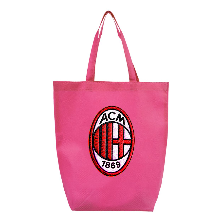 AC Milan Embroidered Q-Tees Non-Woven Gusset Bottom Tote