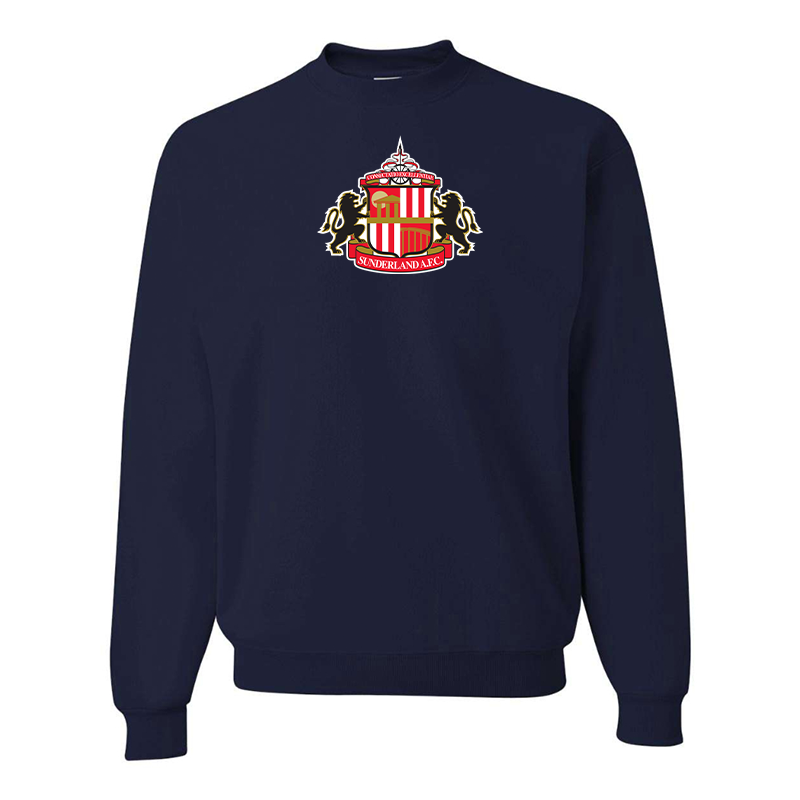 Men's Sunderland AFC Soccer JERZEES NuBlend Crewneck Sweatshirt