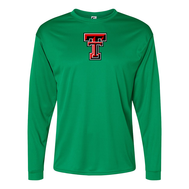 Men's Texas Tech Red Raiders Performance Long Sleeve T-Shirt