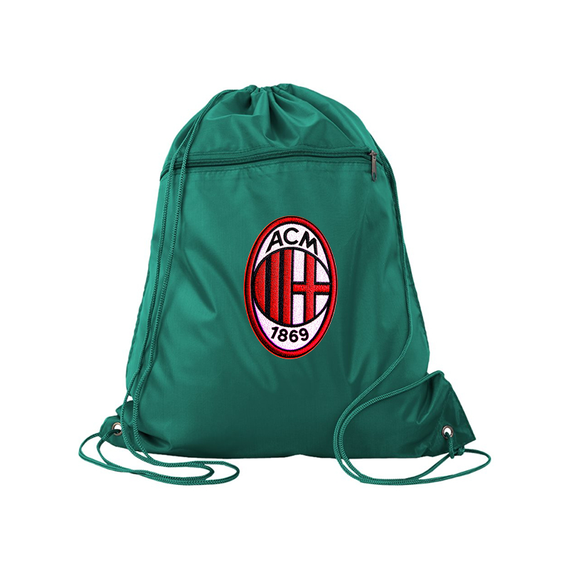 AC Milan Embroidered Q-Tees - Polyester Cinchpack