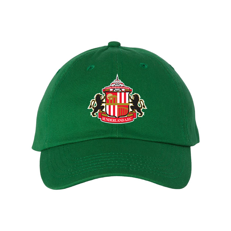 Sunderland AFC Soccer Valucap Adult Bio-Washed Classic Dad Hat