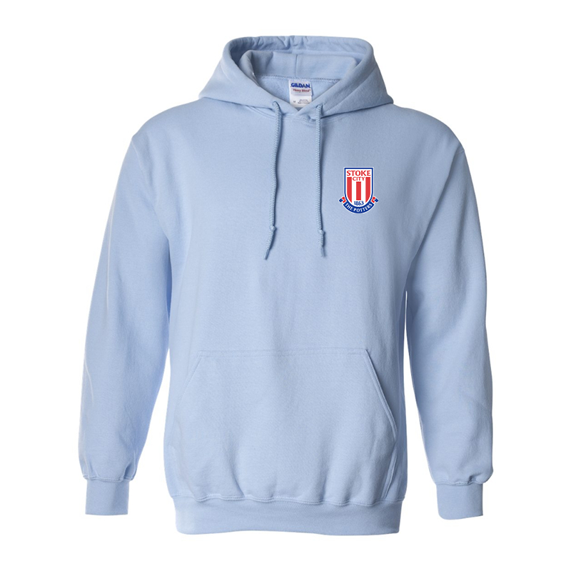 Men's Stoke City Soccer Gildan Heavy Blend Hooded Sweatshirt