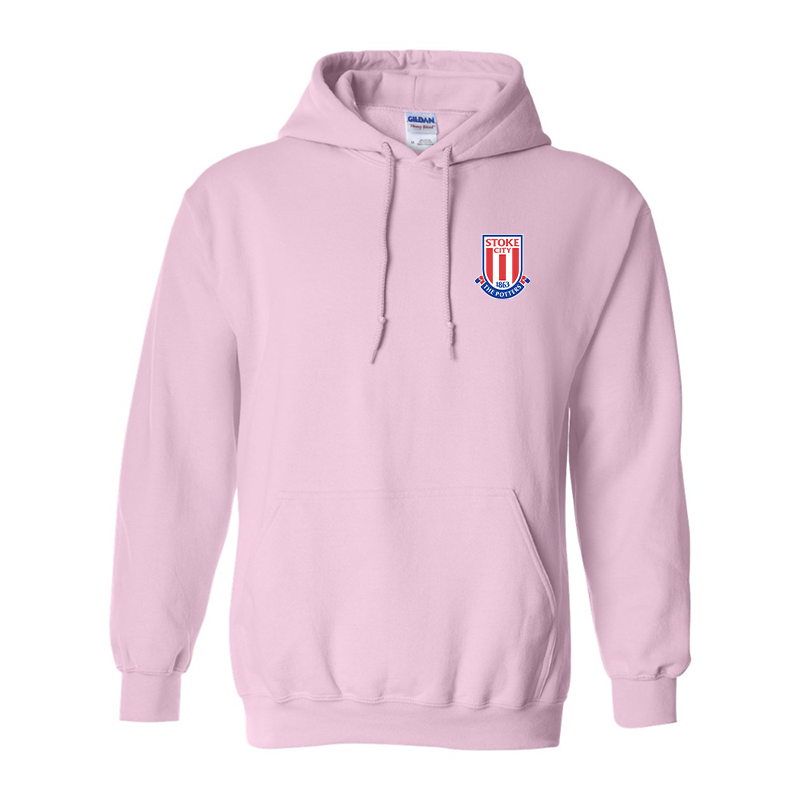Men's Stoke City Soccer Gildan Heavy Blend Hooded Sweatshirt