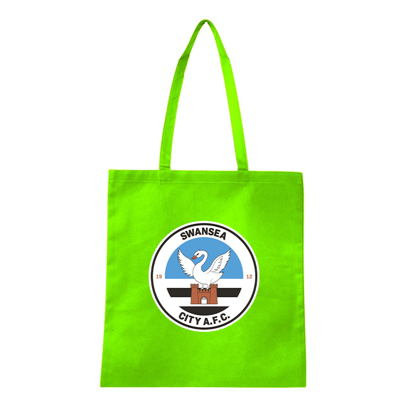 Swansea City Soccer Q-Tees Non-Woven Tote