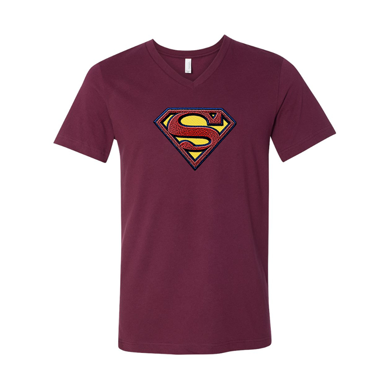 (Design Here) BELLA CANVAS - Jersey V-Neck T-Shirt