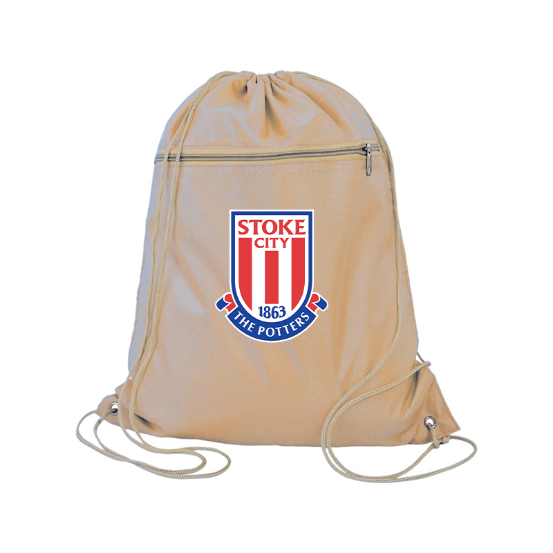 Stoke City Soccer Q-Tees - Polyester Cinchpack