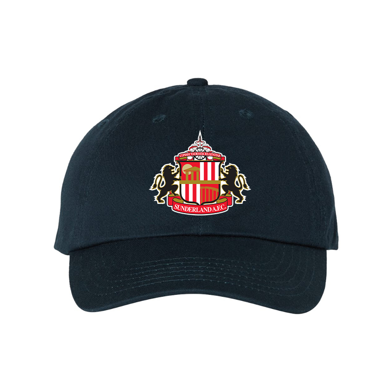 Sunderland AFC Soccer Valucap Adult Bio-Washed Classic Dad Hat