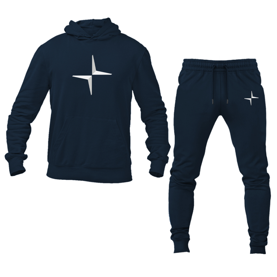 Men's Polestar Electric Car Hoodie Joggers Set