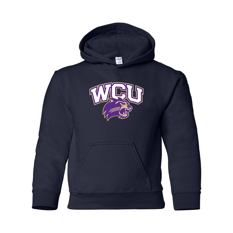 Youth Western Carolina CatamountsGildan Heavy Blend Hooded Sweatshirt