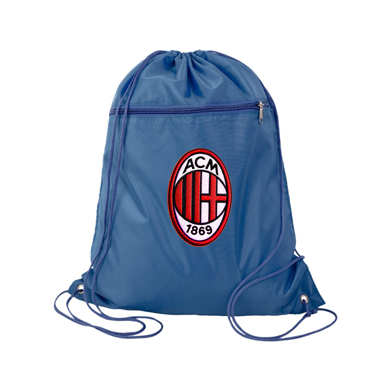 AC Milan Embroidered Q-Tees - Polyester Cinchpack