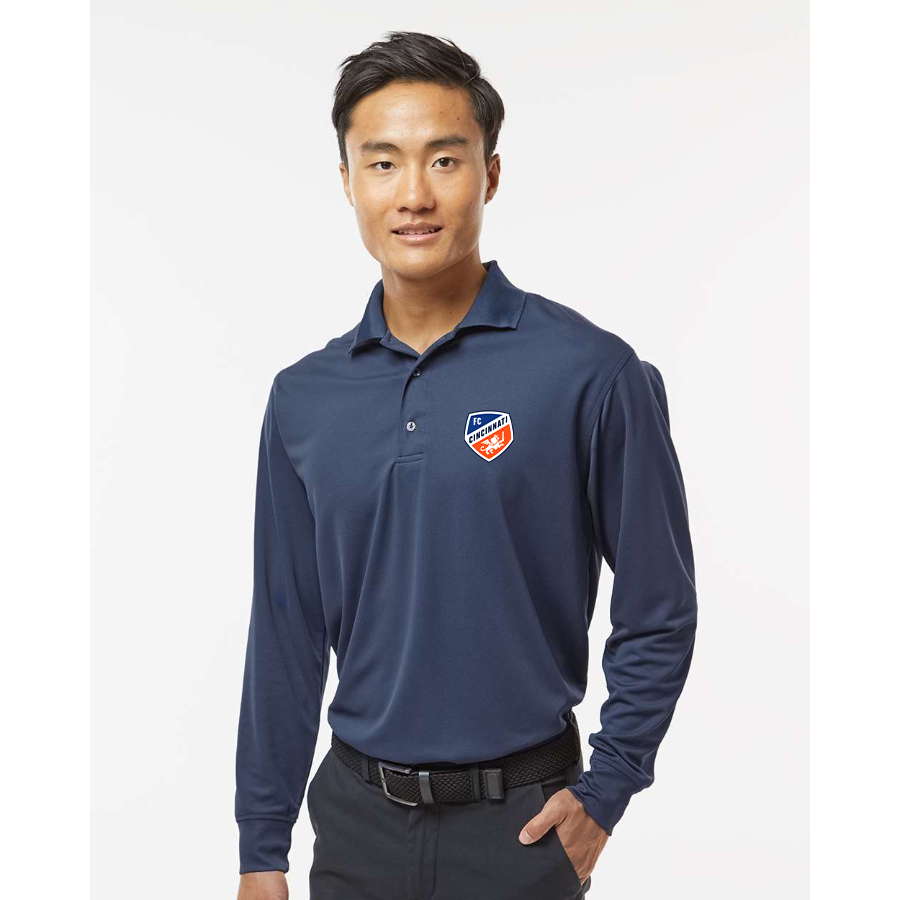 Men's FC Cincinnati Paragon Prescott Long Sleeve Polo