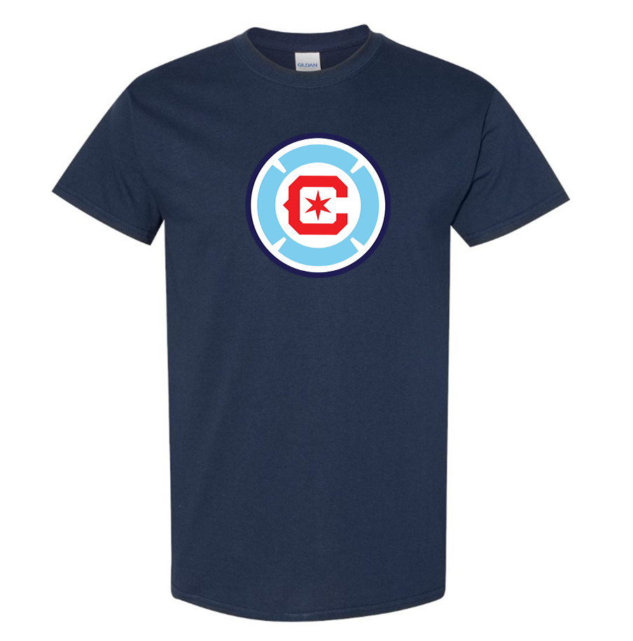 Men's Chicago fire Soccer Cotton T-Shirt