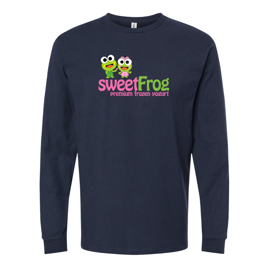 Men's Sweet Frog Frozen Long Sleeve T-Shirt