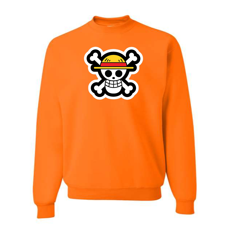 Men's Straw Hat Crewneck Sweatshirt