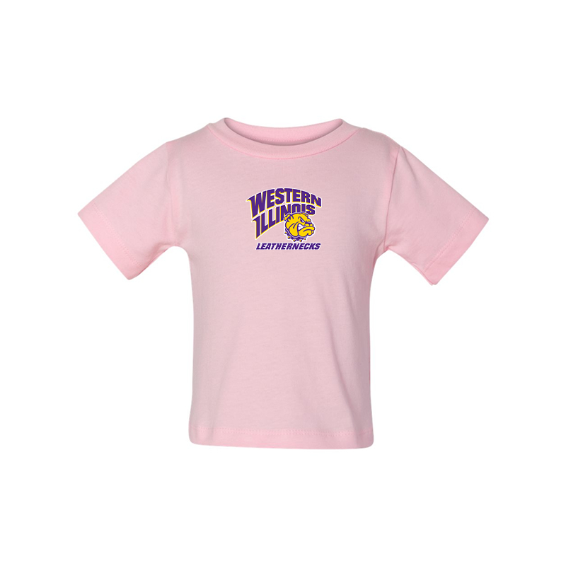 Western Illinois Leathernecks BELLA CANVAS Infant Jersey Tee