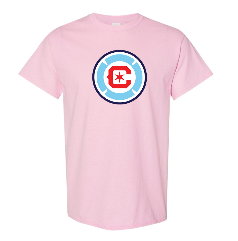 Men's Chicago fire Soccer Cotton T-Shirt