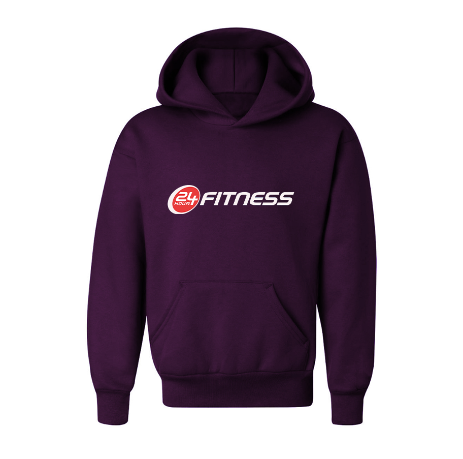 Youth 24 Hour Fitness Kids Pullover Hoodie