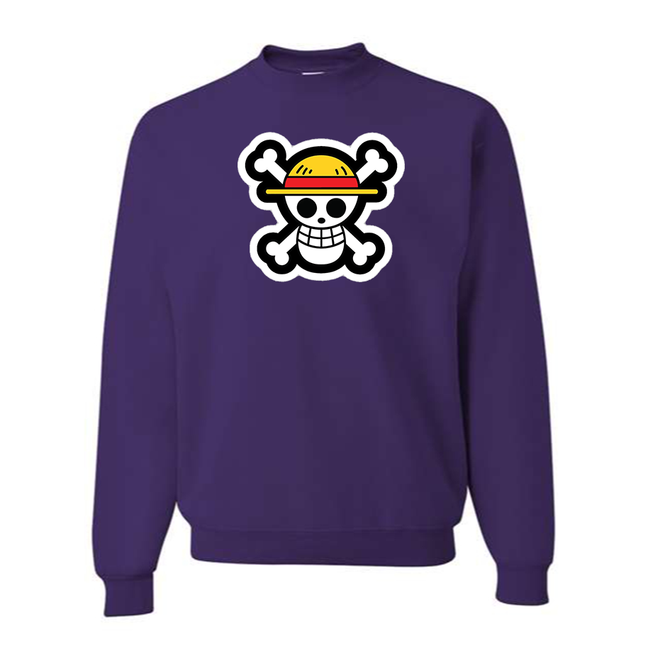 Men's Straw Hat Crewneck Sweatshirt