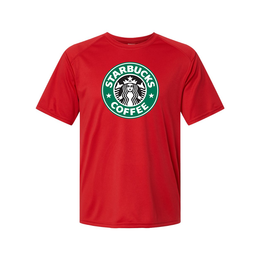 Men's Starbucks Coffee Polyester T-Shirt
